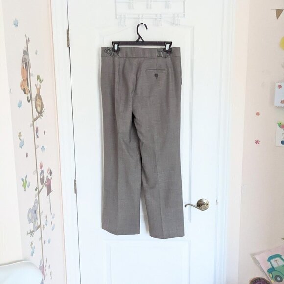 Tristan wool blend wide leg career pants grey size 6 @c1 - Picture 12 of 13